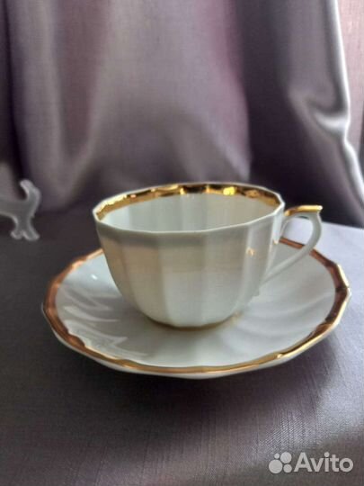 Сервиз чайный Золотая лента