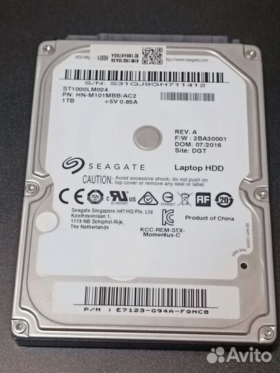 Жёсткий диск / HDD / 1TB / 2,5