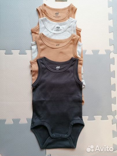 Боди, H&m, 62, 68,74