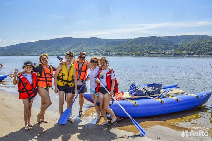 Сплав на катамаранах по Волге. 19 августа
