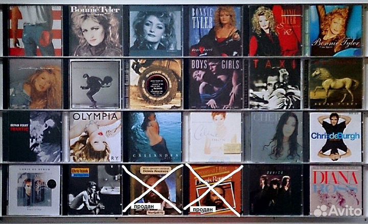 Фирменные CD (disco,dance,pop,new age,relax.)