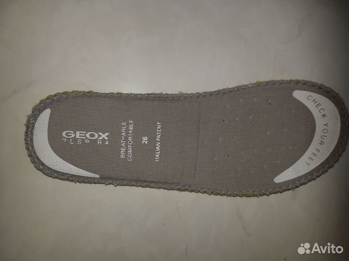 Кеды geox 26