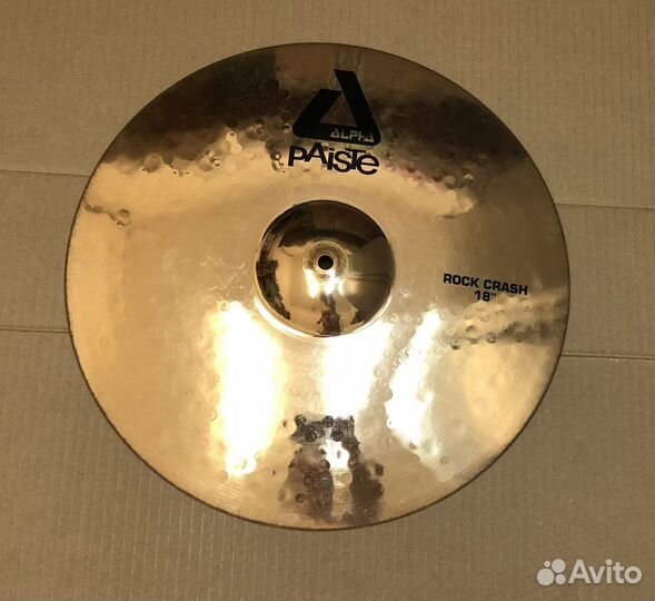 Paiste 18 rock crash alpha