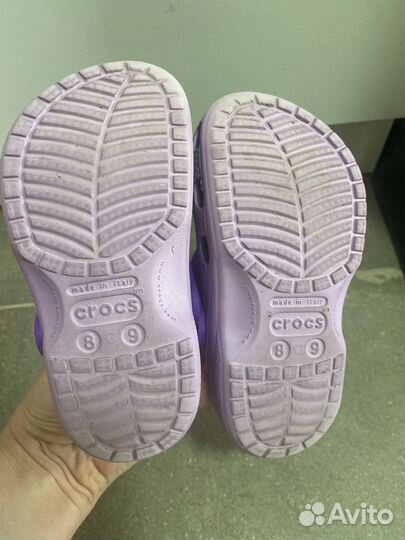 Crocs c8 c9 сабо