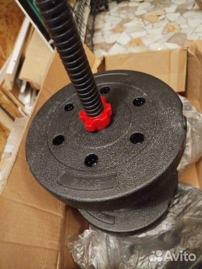 Гантели 34кг