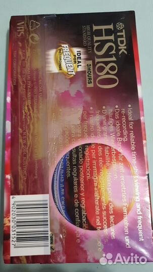 Новая видеокассета TDK