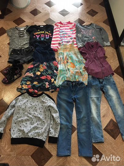 Вещи на девочку в отличном состоянии