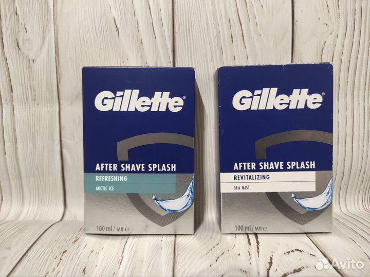 Gillette лосьон после бритья