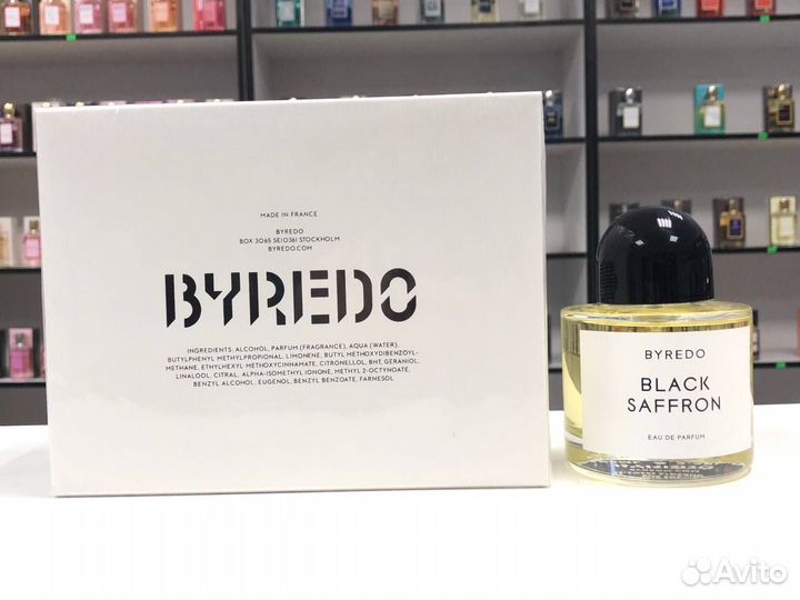 Парфюм Byredo Black Saffron Байредо Черный Шафран