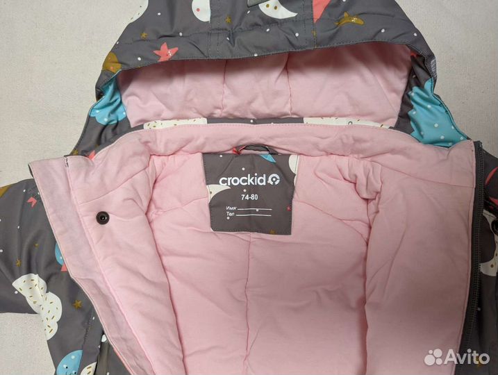 Зимний комбинезон crockid 74-80