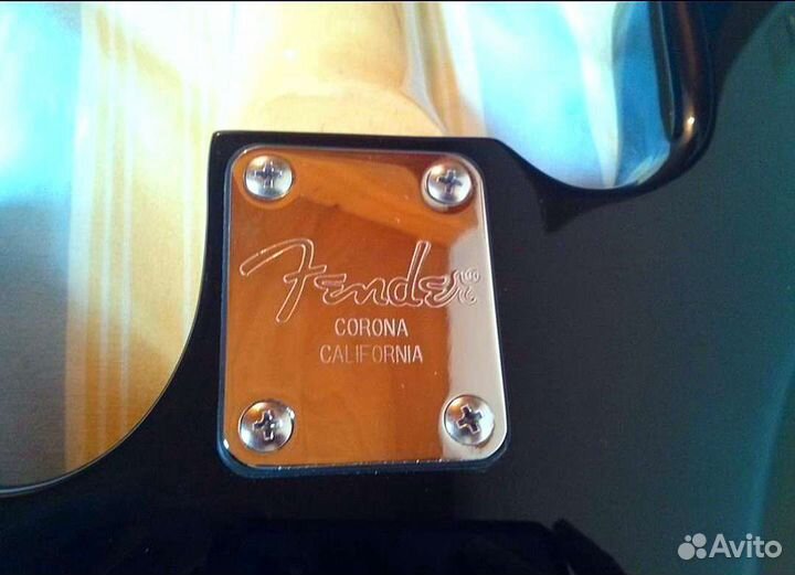 Электрогитарный neckplate Fender