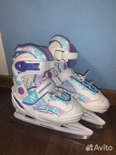 Коньки детские раздвижные 26 31