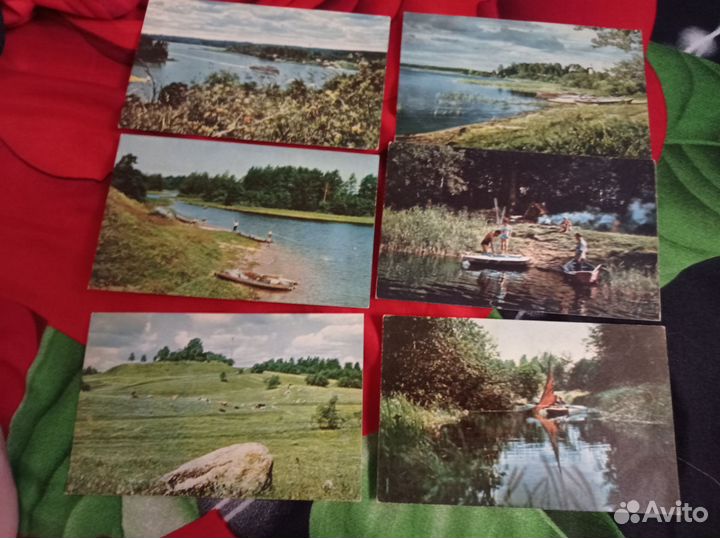 Озеро Селигер набор открыток