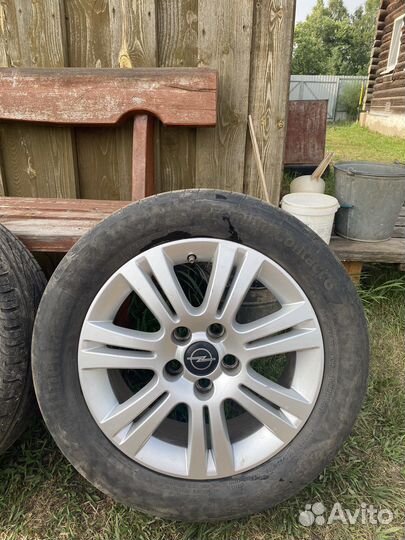 Диски с резиной на opel астра h r16 205x55 5x110