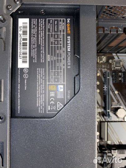 Игровой пк i5 9400f + 1660Ti + 16Gb