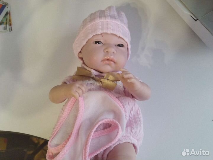 Кукла мини реборн виниловый