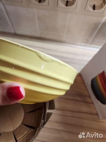 Набор тарелок Le Creuset брак