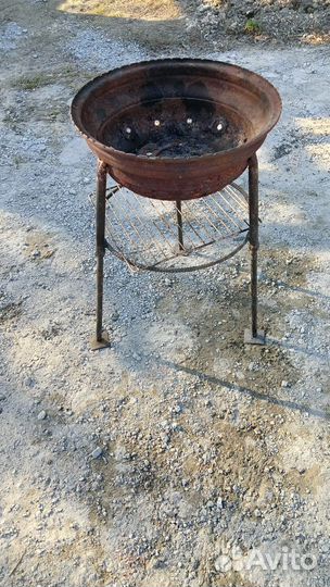 Мангал круглый