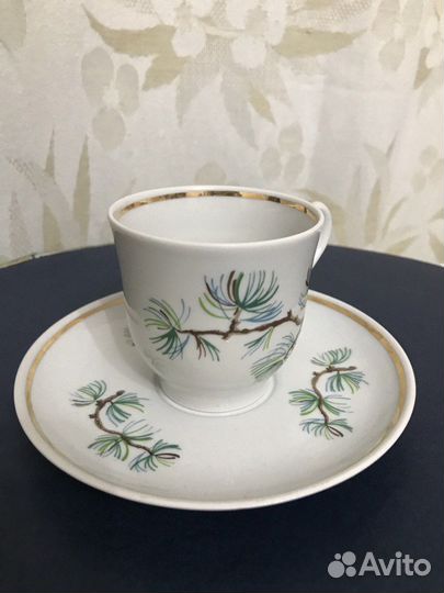 Кофейный сервиз фарфор СССР