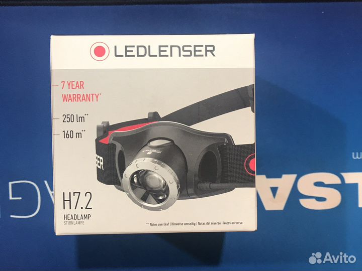 Налобный фонарь Led lenserH7.2