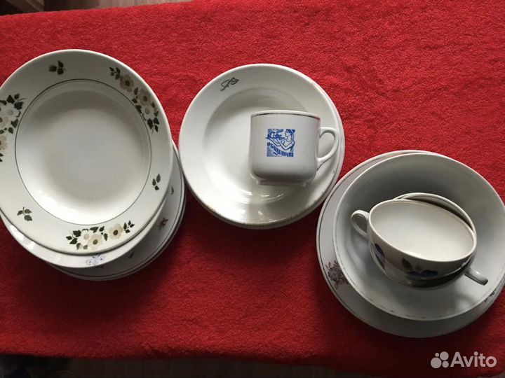 Кружки/чашки/тарелки общепит СССР