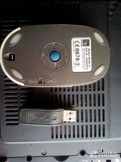 Мышь безпроводная на шарике