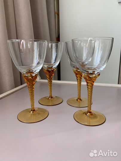 Бокалы фужеры рюмки Богемия