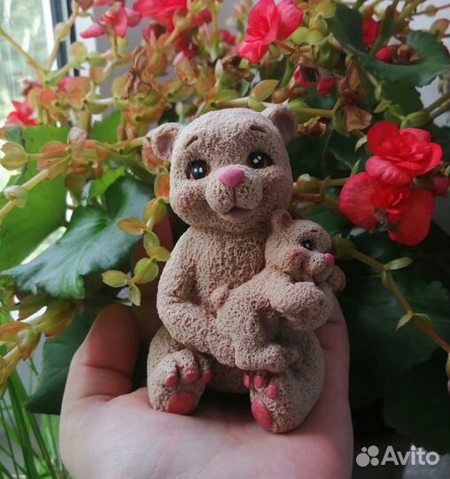 Мыло ручной работы Животные Зверушки