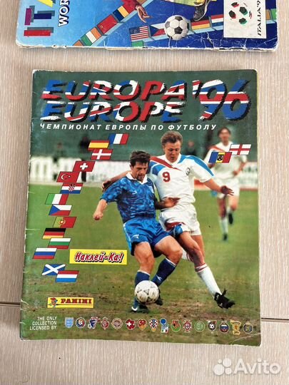 Альбом Panini Europa 96