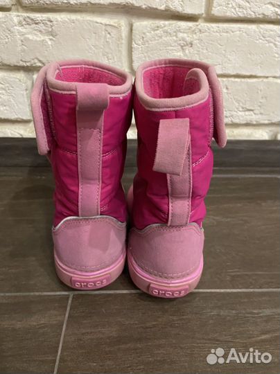 Сапоги зимние crocs c9