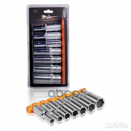 Набор головок торцевых 1/2