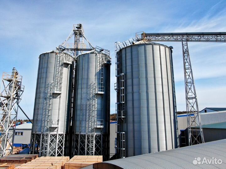 Силос с конусным дном