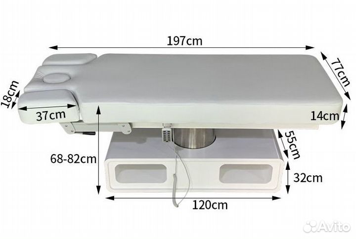 Массажный стол Neon
