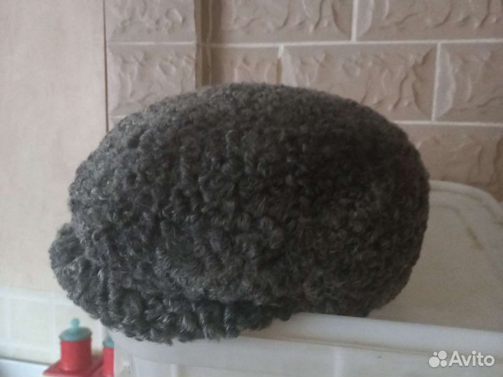 Кепка каракулева и норковая