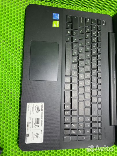 Ноутбук Asus x555s pentium n3700;500gb;озу 4