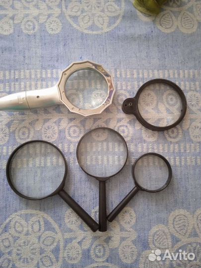 Увеличительное стекло Лупа