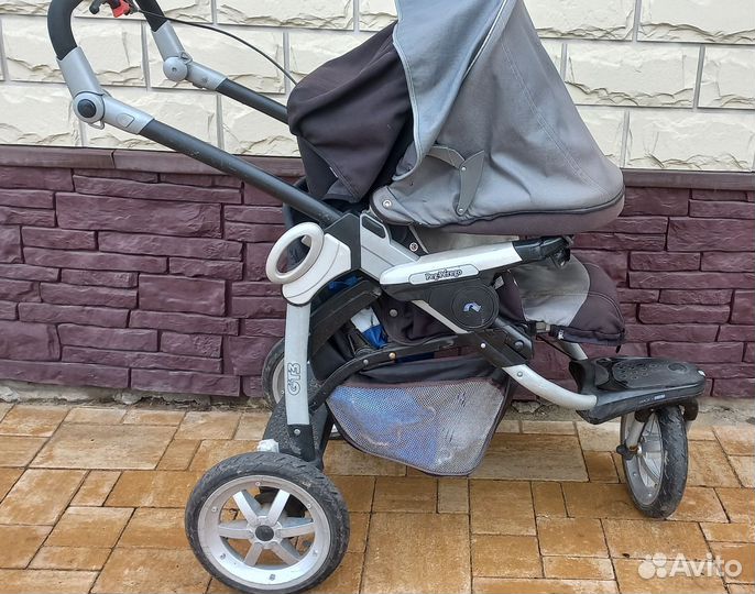 Коляска трансформер 2 в 1 пег перего