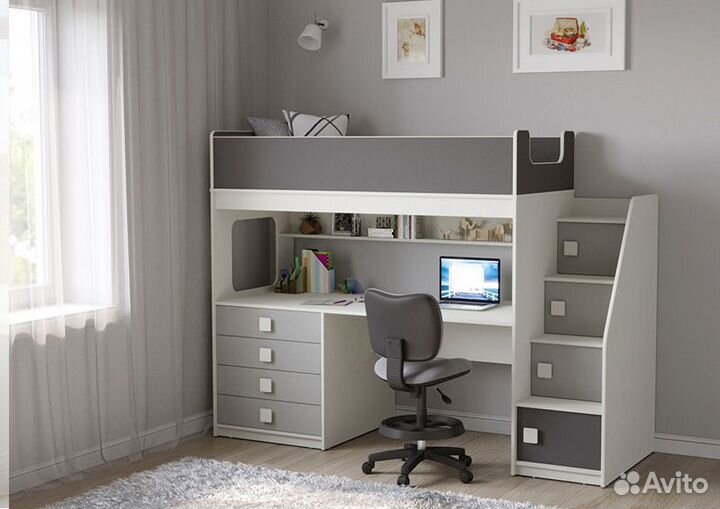 Кровать-чердак