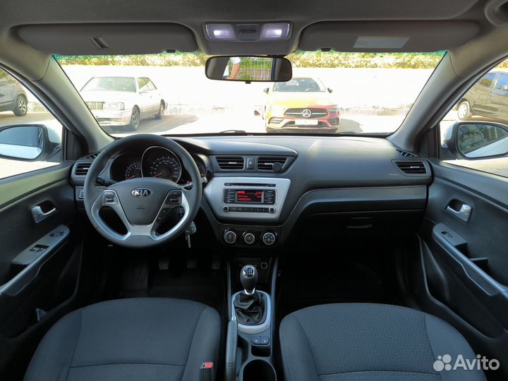 Kia Rio 1.6 МТ, 2016, 121 000 км