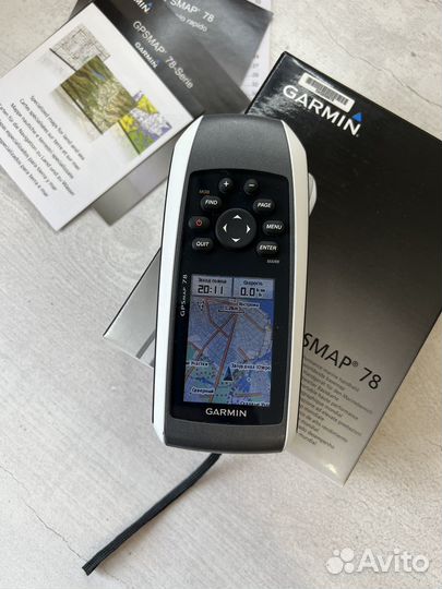 Навигатор Garmin Gpsmap 78 (с картами)