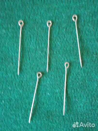 Булавка цельнометаллическая одностержннвая