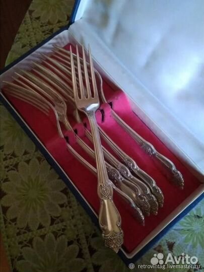 Вилки мельхиоровые, СССР