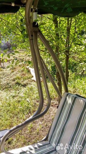 Садовые качели, новые, много