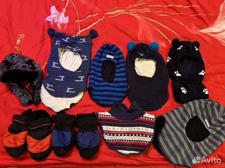 Шапка шлем на мальчика (пакетом)