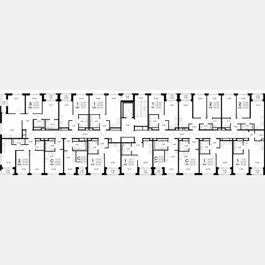 Квартира-студия, 20,8 м², 2/9 эт.