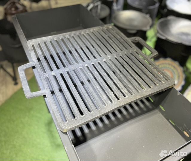 Чугунная решетка для гриля