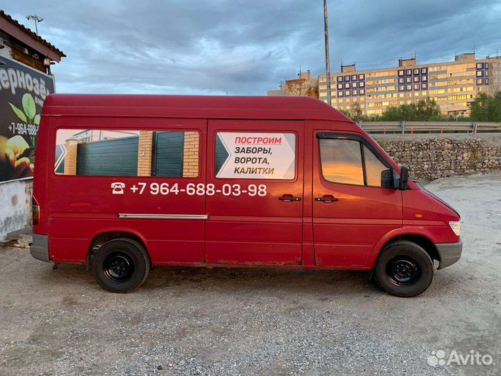 Mercedes-Benz Sprinter 2.9 МТ, 1996, 750 000 км