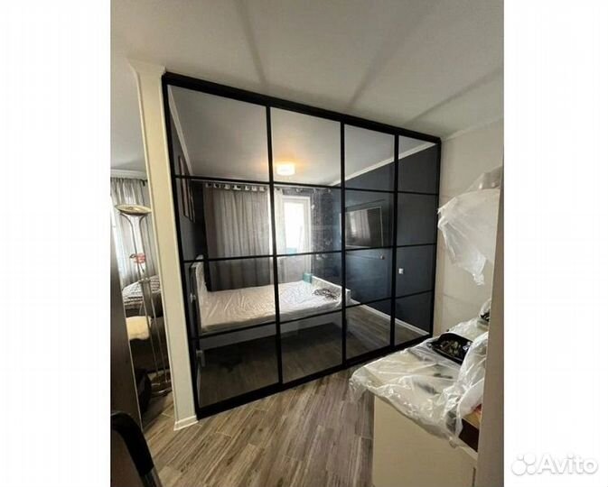 Раздвижная перегородка на заказ