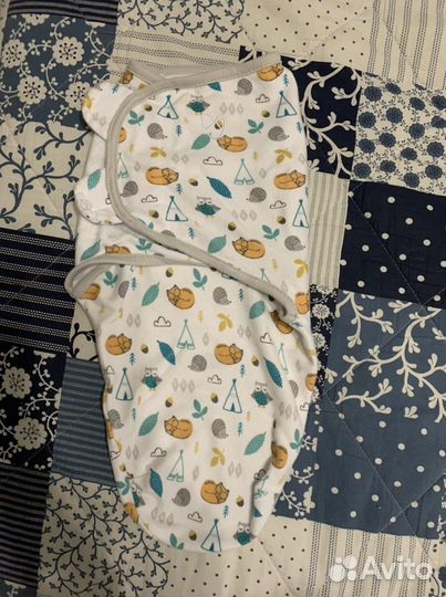 Конверт для пеленания на липучке Swaddleme