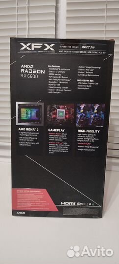Видеокарта XFX AMD Radeon RX6600